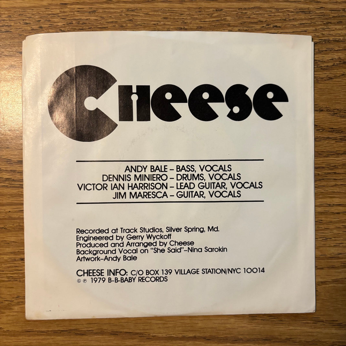 Cheese - She Said / Kids Don't Mind