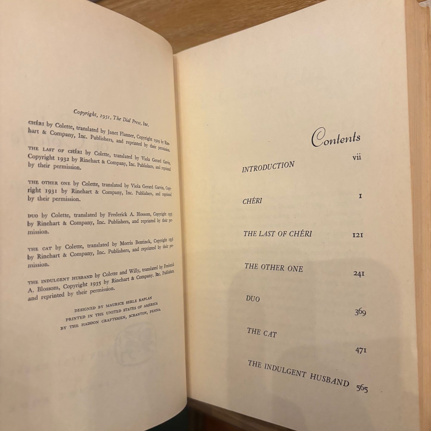 Colette - The Short Novels of Colette