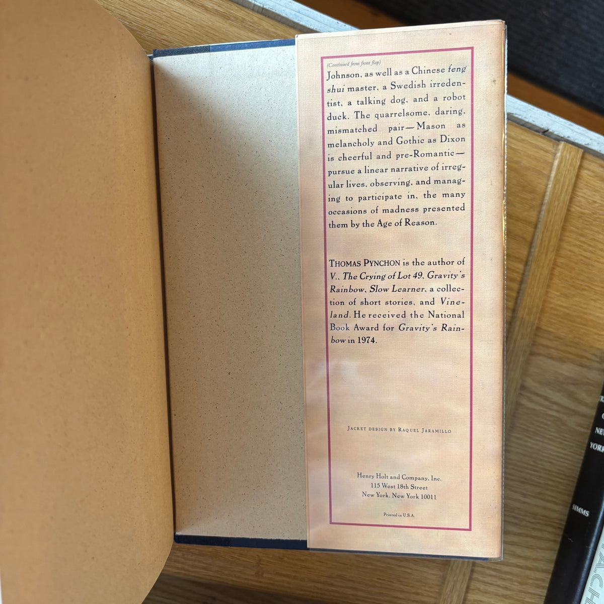 Thomas Pynchon - Mason & Dixon - First Edition