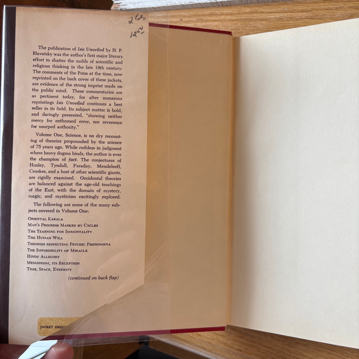 H.P. Blavatsky - Isis Unveiled - 2 Vols.