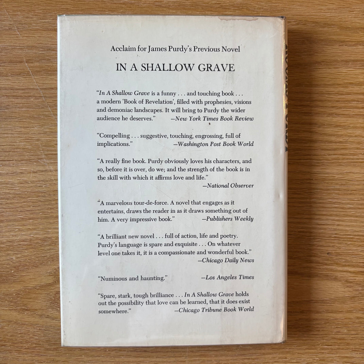 James Purdy - Narrow Rooms - First Edition