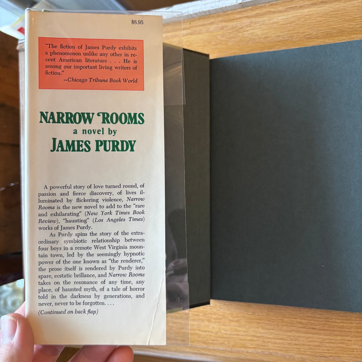 James Purdy - Narrow Rooms - First Edition