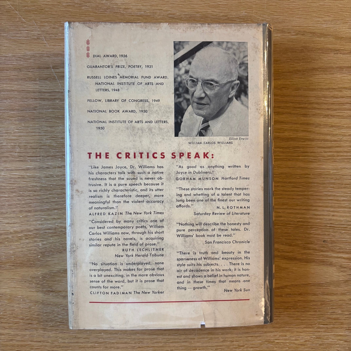 William Carlos Williams - Make Light of It: Collected Stories - First Edition