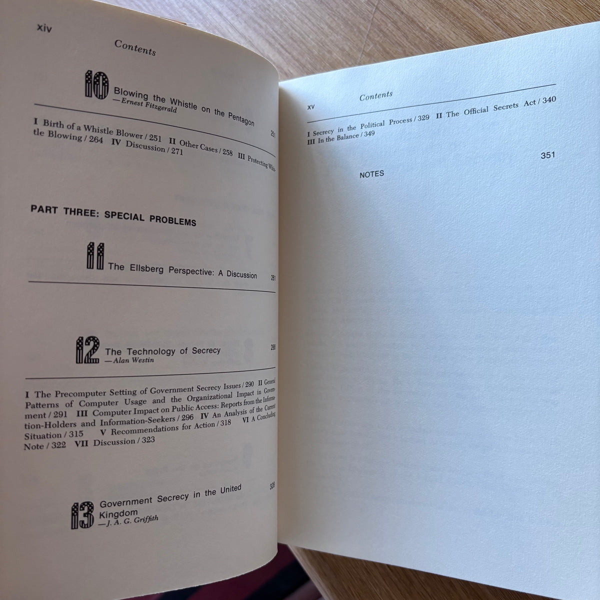 Norman Dorsen, Stephen Gillers, ed. - None of Your Business: Government Secrecy in America - First Edition