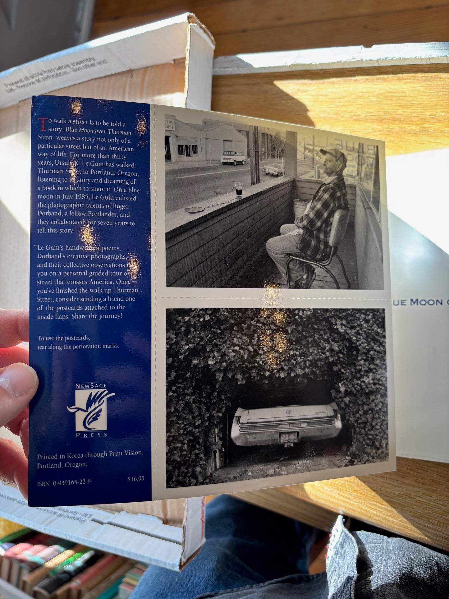 Ursula K. Le Guin & Roger Dorband - Blue Moon Over Thurman Street - First Edition