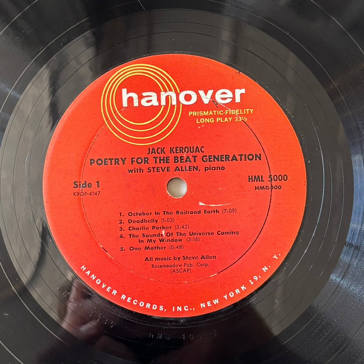 Jack Kerouac & Steve Allen - Poetry for the Beat Generation