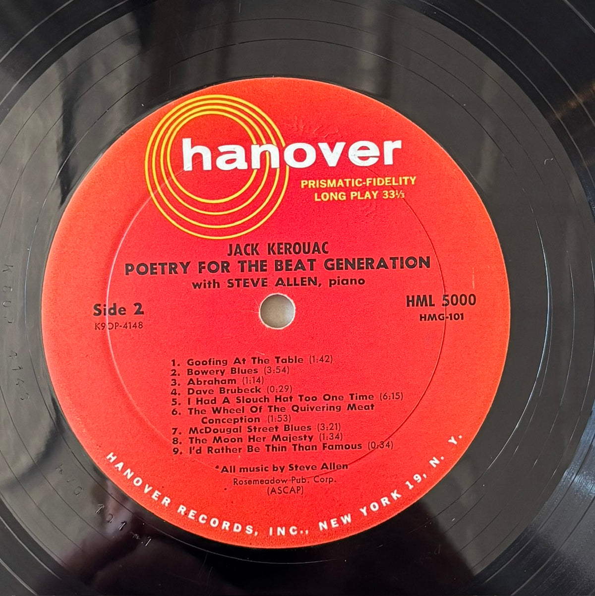 Jack Kerouac & Steve Allen - Poetry for the Beat Generation