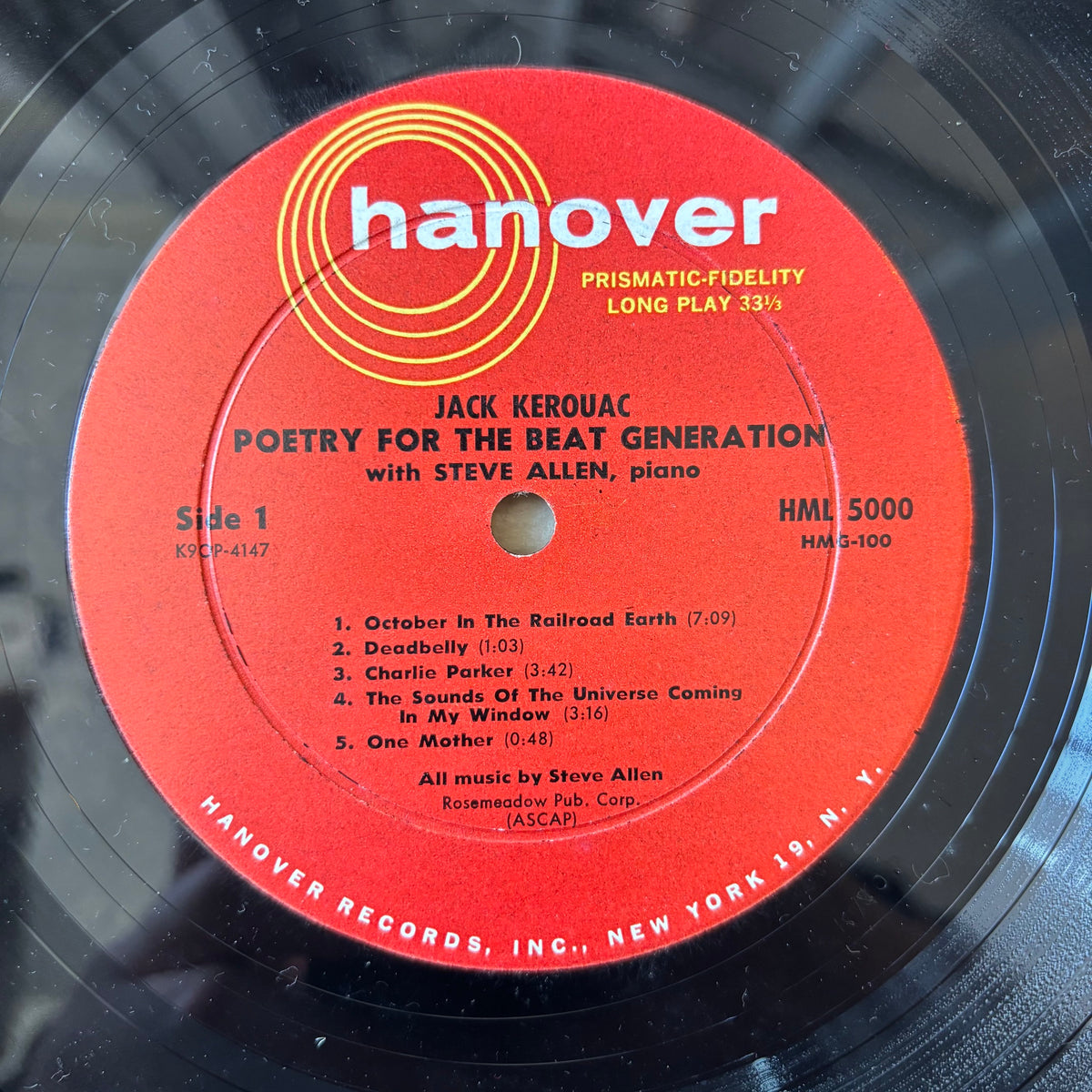 Jack Kerouac & Steve Allen - Poetry for the Beat Generation