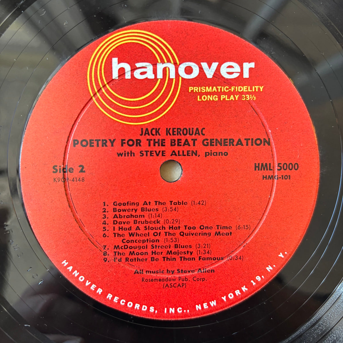 Jack Kerouac & Steve Allen - Poetry for the Beat Generation