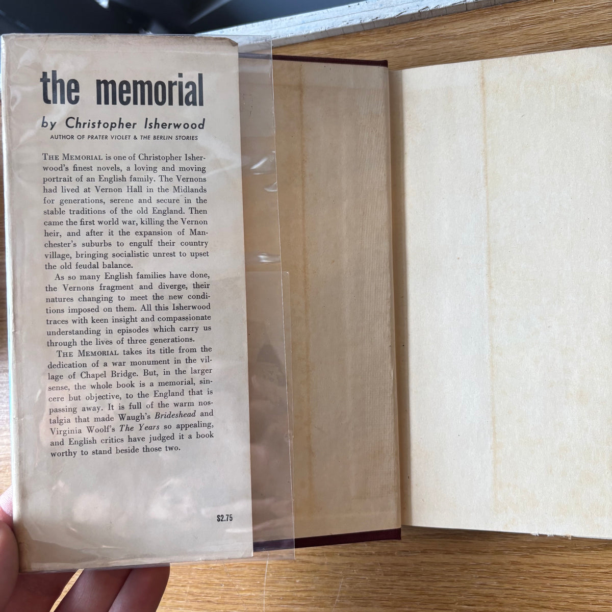 Christopher Isherwood - The Memorial