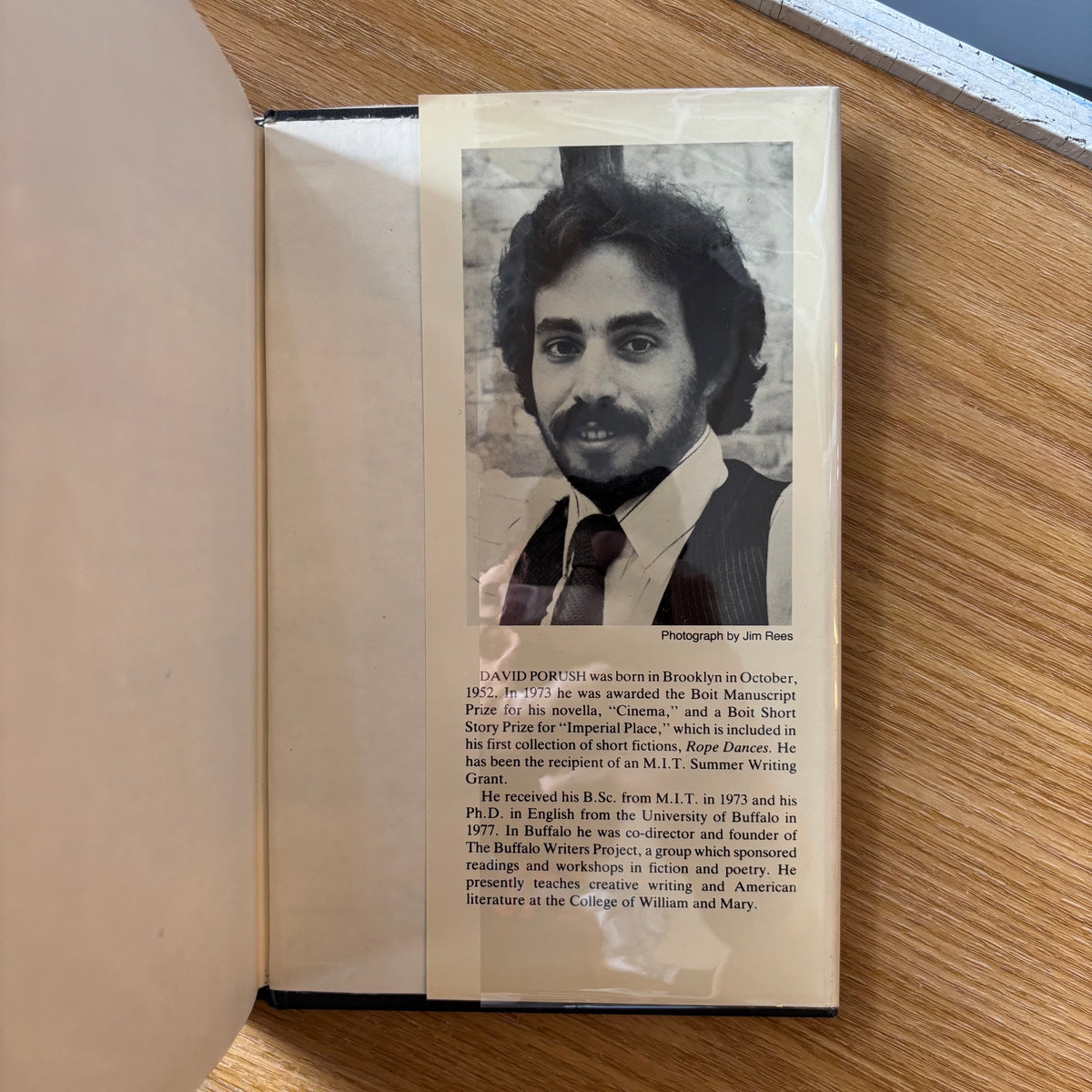 David Porush - Rope Dances - First Edition