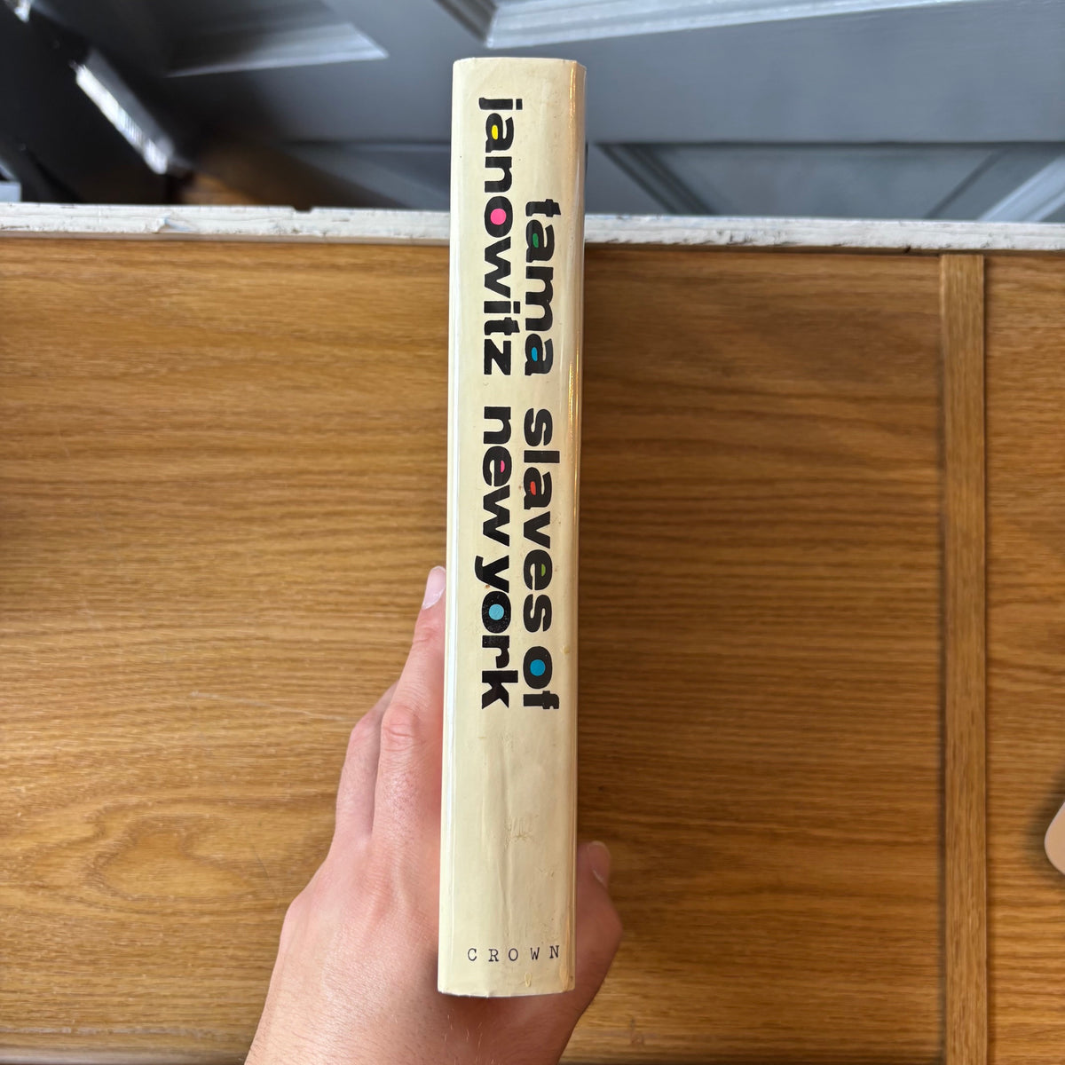 Tama Janowitz - Slaves of New York - First Edition