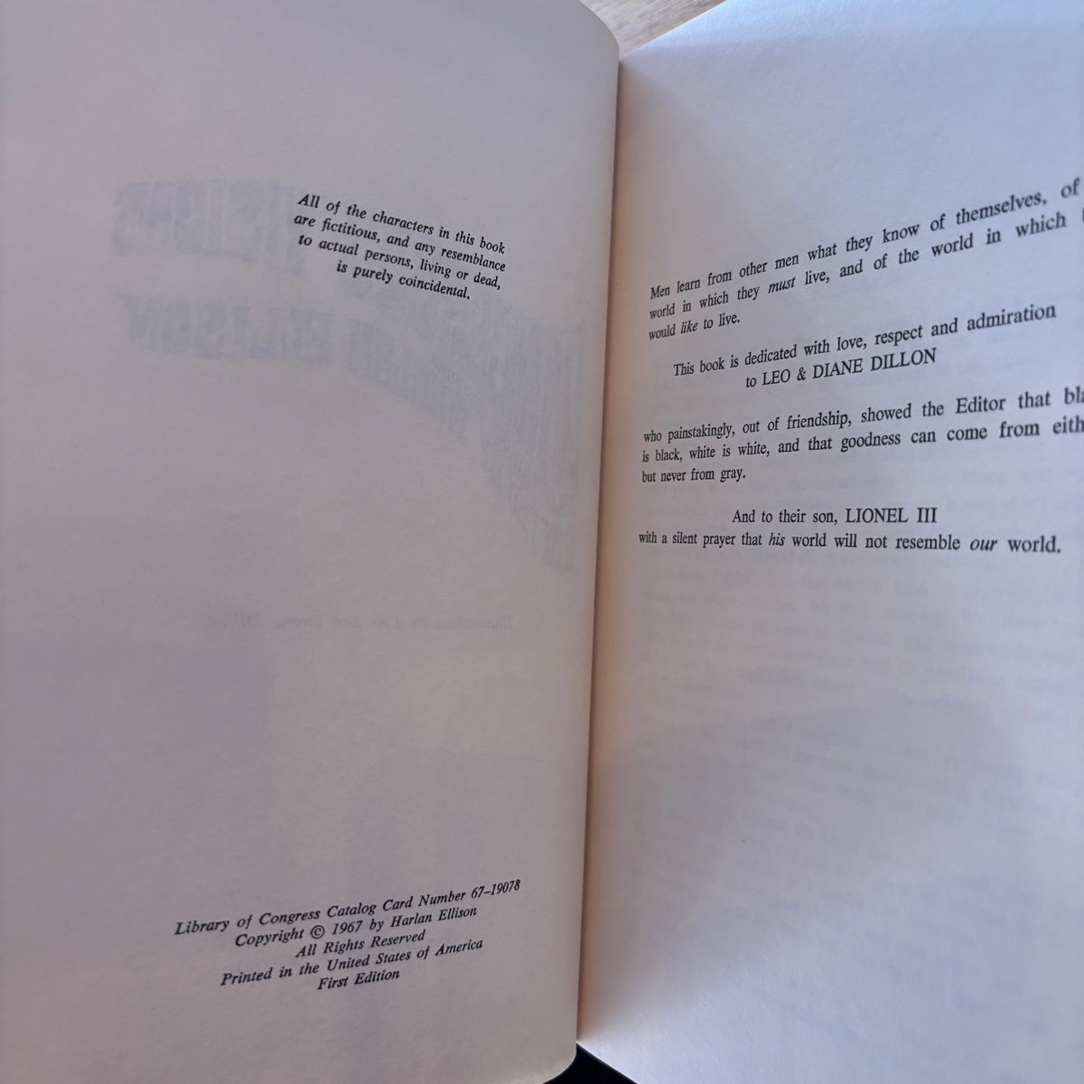 Harlan Ellison, ed. - Dangerous Visions - First Edition