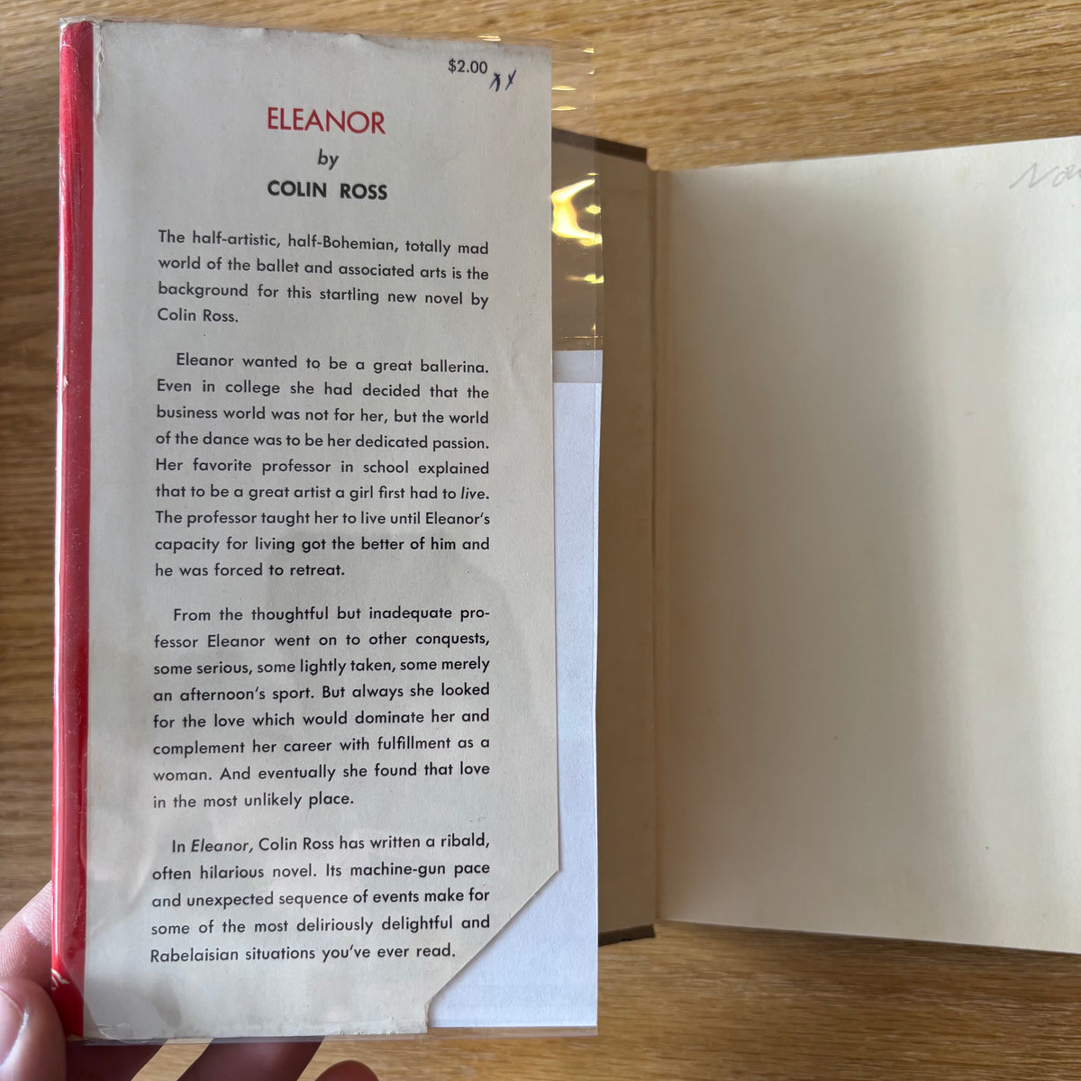 Colin Ross - Eleanor - First Edition