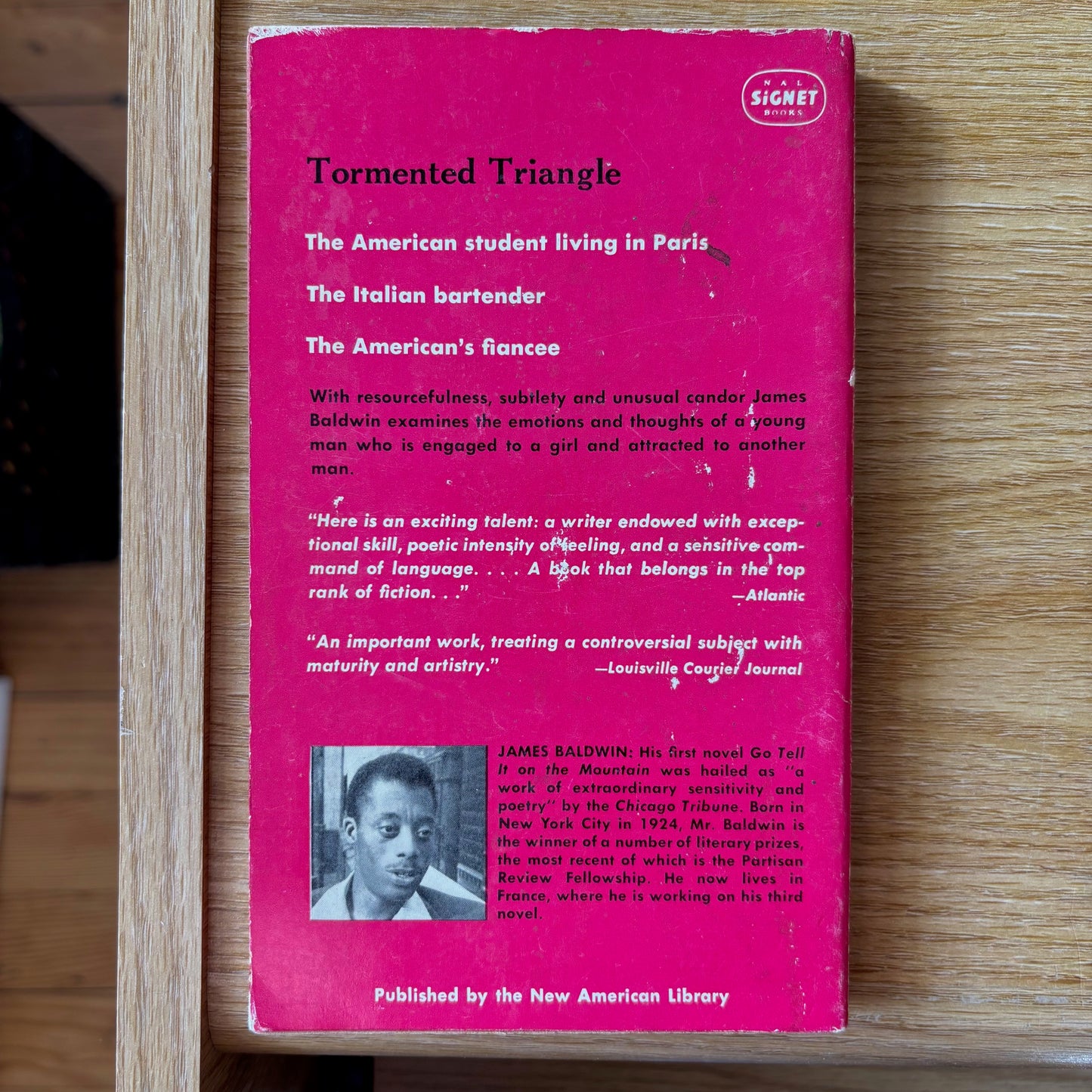 James Baldwin - Giovanni's Room - First Edition Paperback