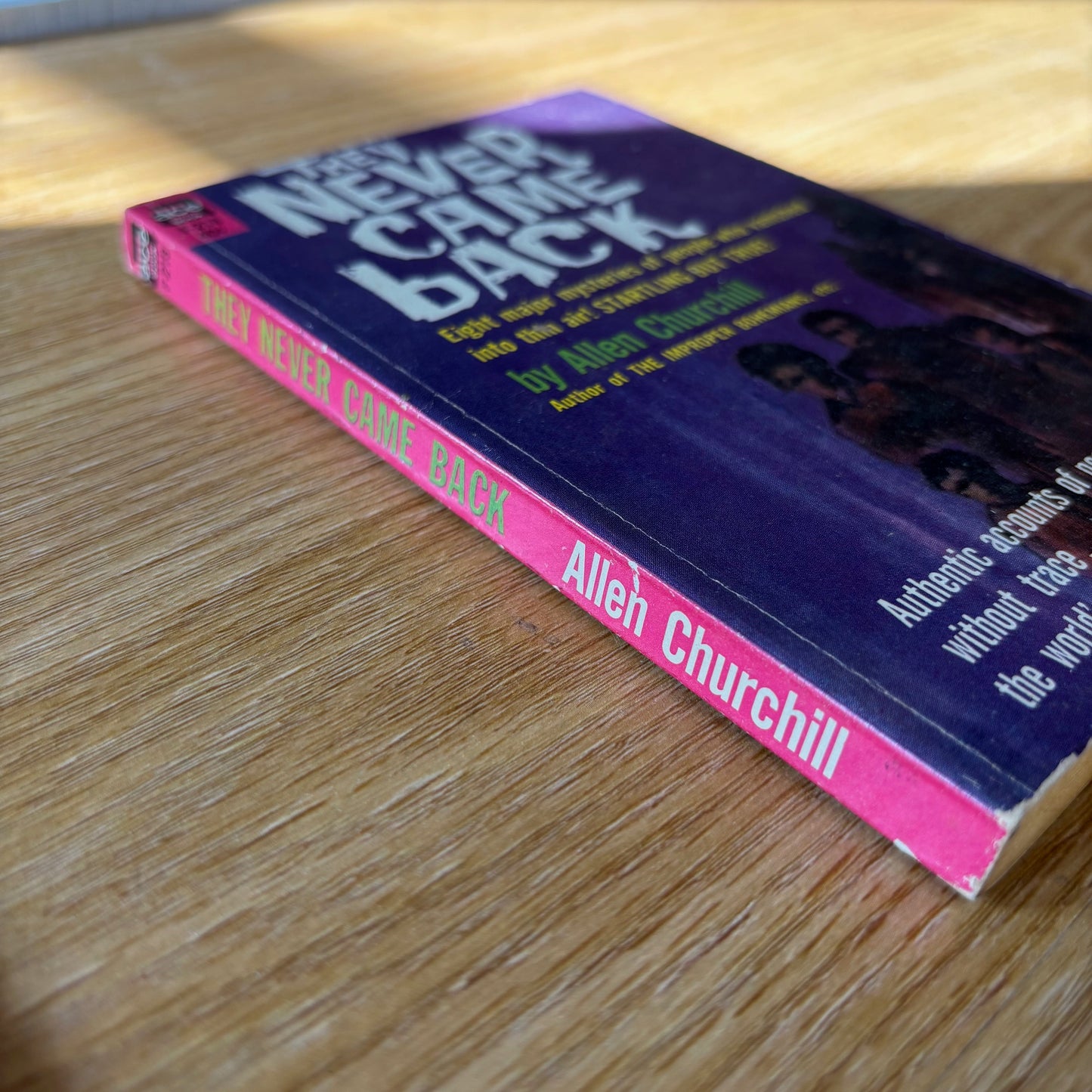 Allen Churchill - They Never Came Back - First Edition Paperback