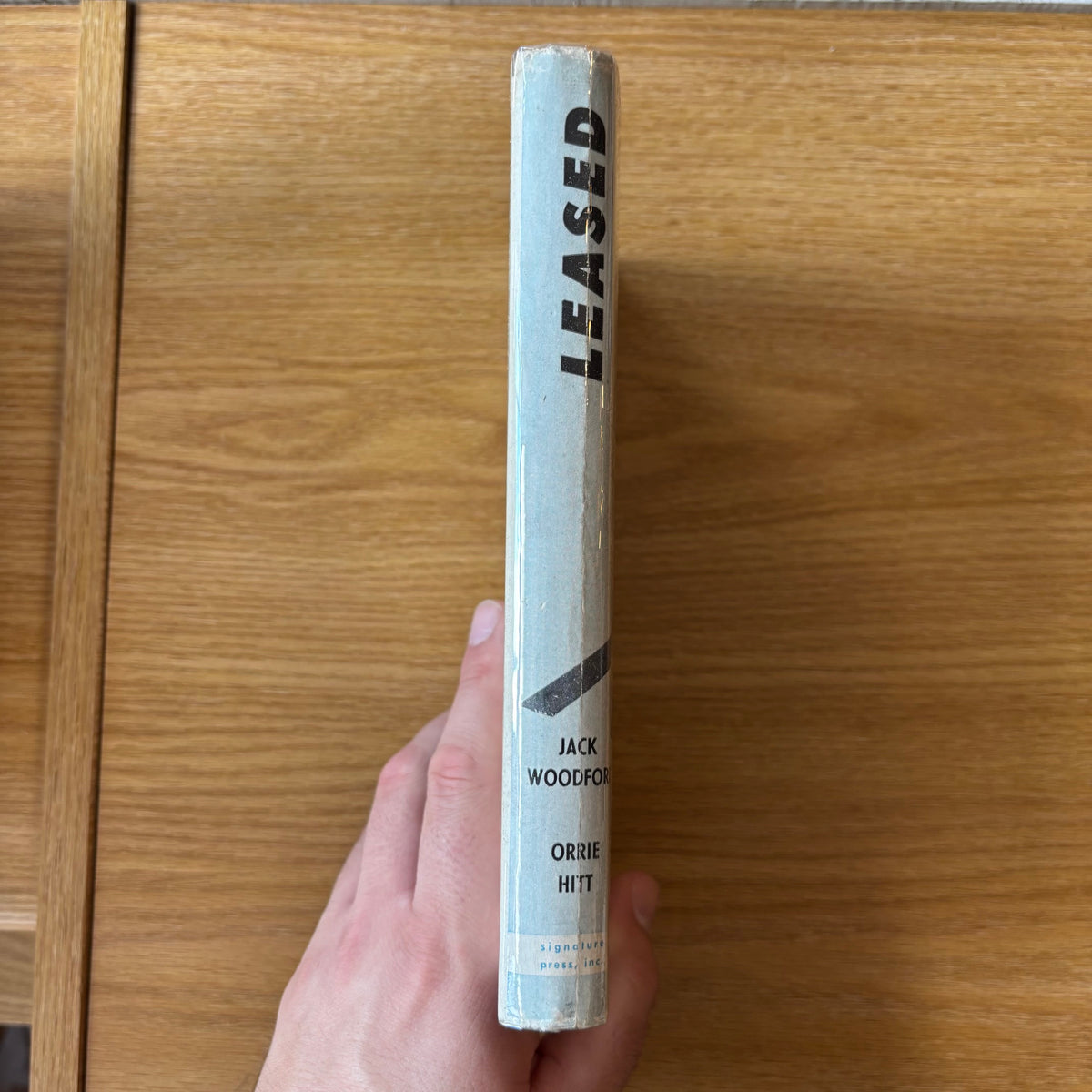 Jack Woodford & Orrie Hitt - Leased - First Edition