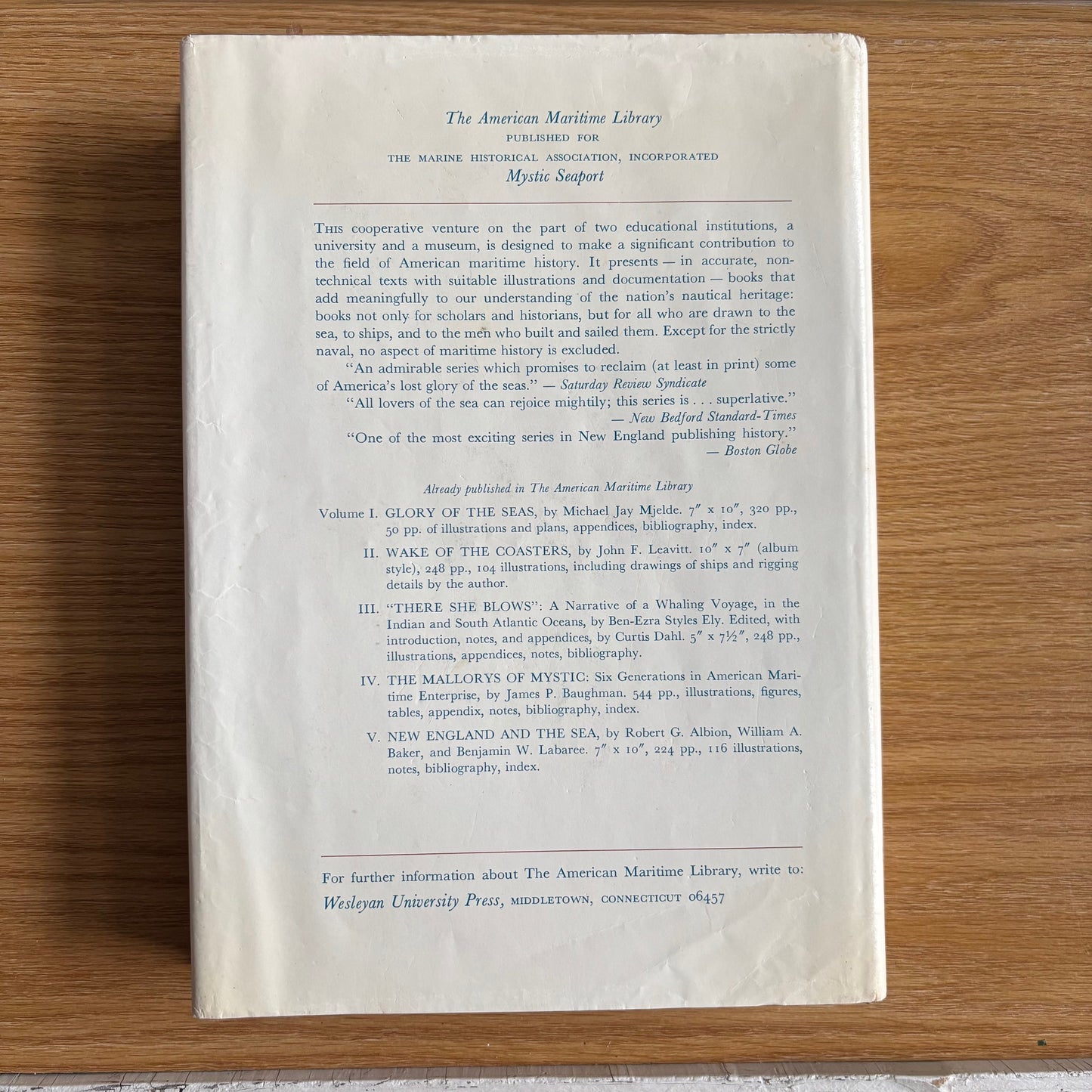 Horace Beck - Folklore and the Sea - First Edition
