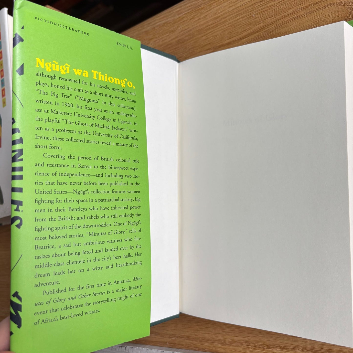 Ngugi Wa Thiong'o - Minutes of Glory and Other Stories