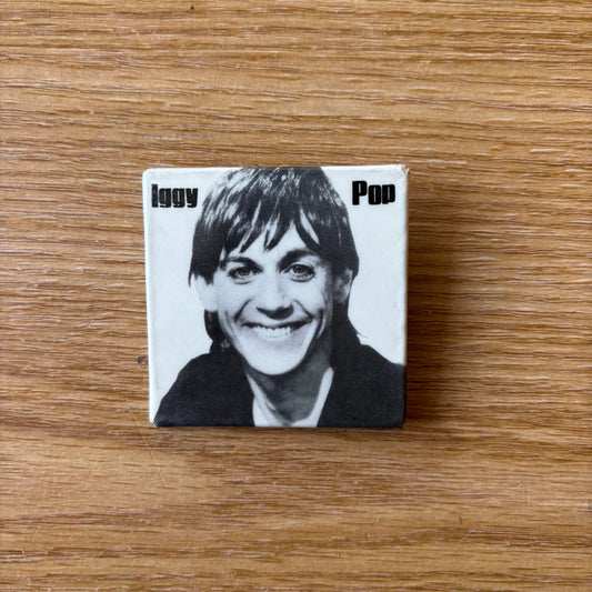 Iggy Pop - Vintage 1970s Promo Button