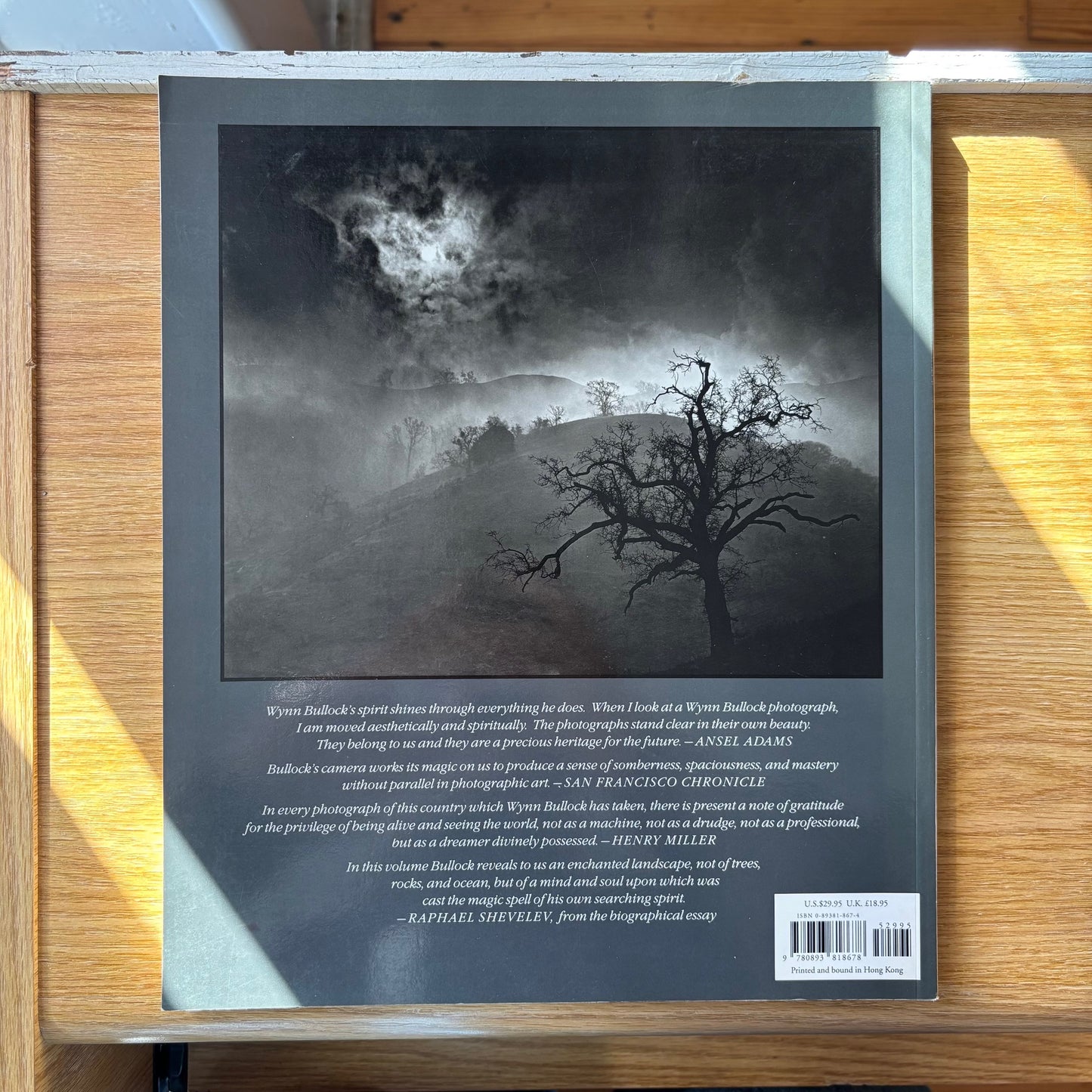Wynn Bullock - The Enchanted Landscape: Photographs 1940-1975 - First Edition
