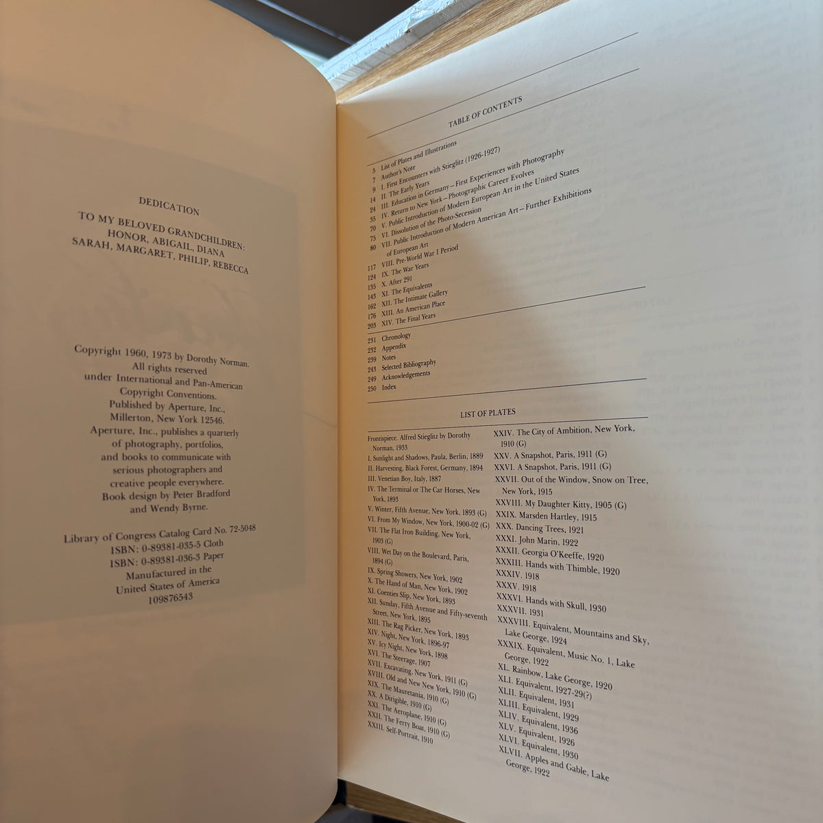 Dorothy Norman - Alfred Stieglitz: An American Seer - Signed First Edition Paperback