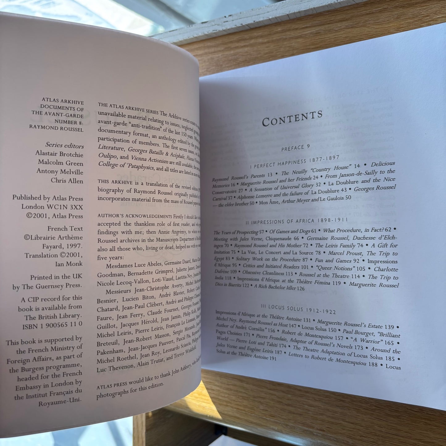 Francois Caradec - Raymond Roussel - First Edition