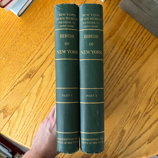 New York State Museum Memoir 12: Birds of New York - 2 Vols.