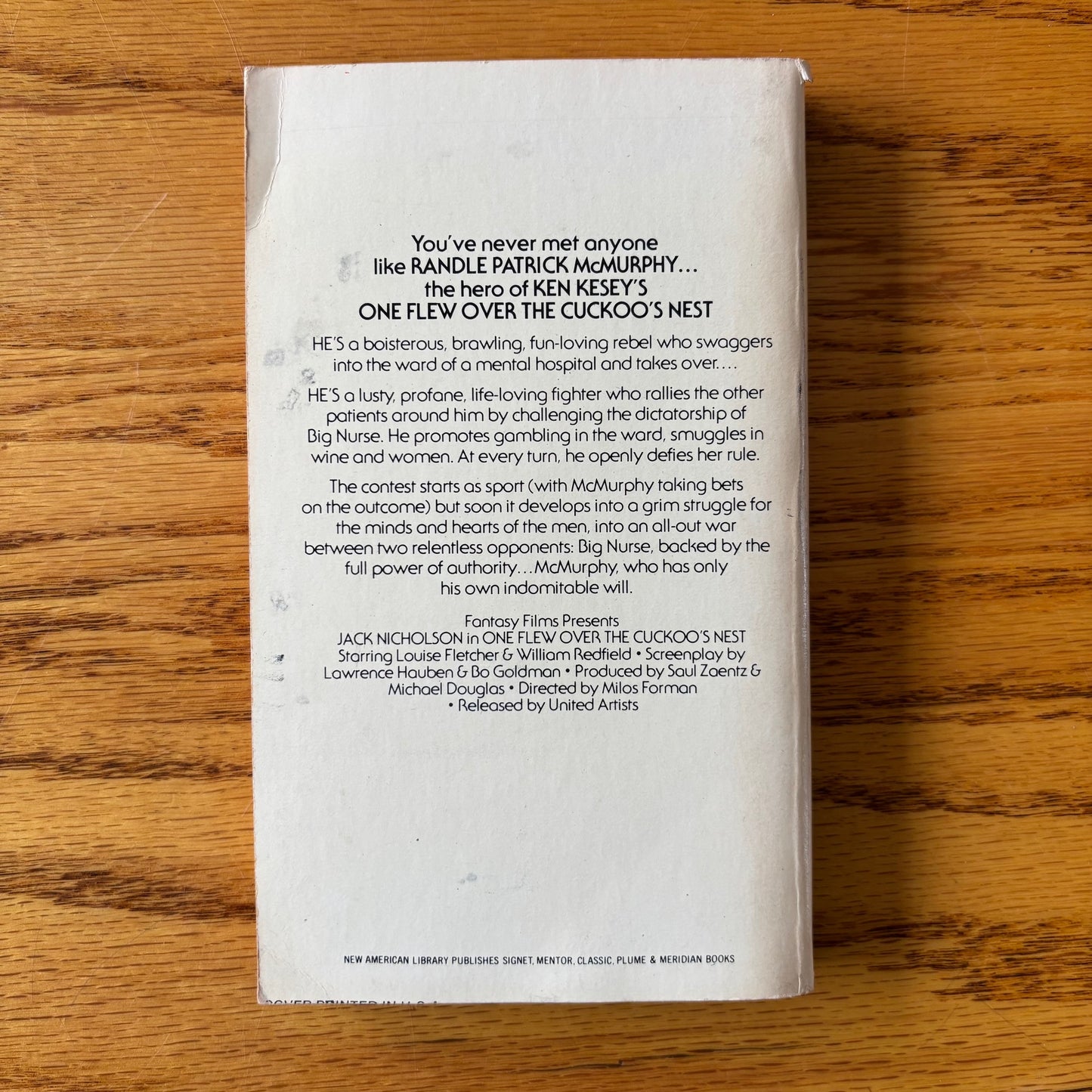 Ken Kesey - One Flew Over the Cuckoo's Nest - Movie Tie-In