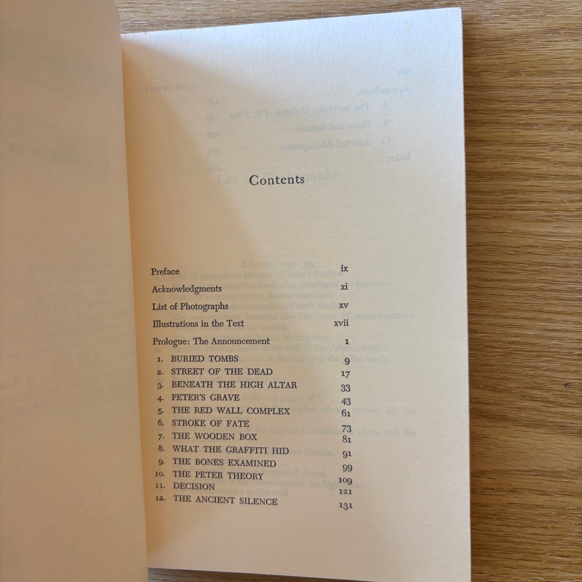 John Evangelist Walsh - The Bones of St. Peter - First Edition