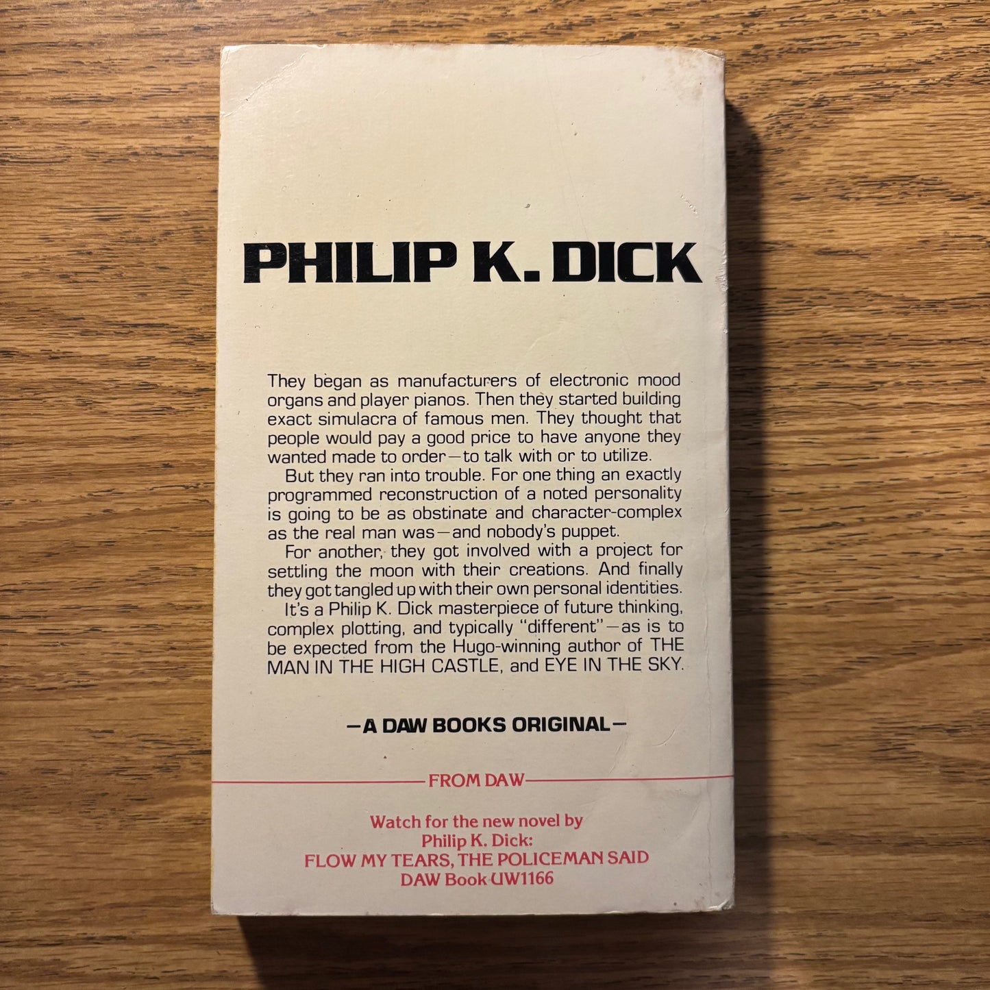 Philip K. Dick - We Can Build You