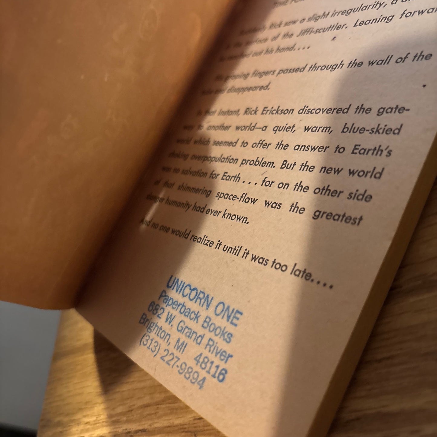 Philip K. Dick - The Crack in Space - First Edition Paperback