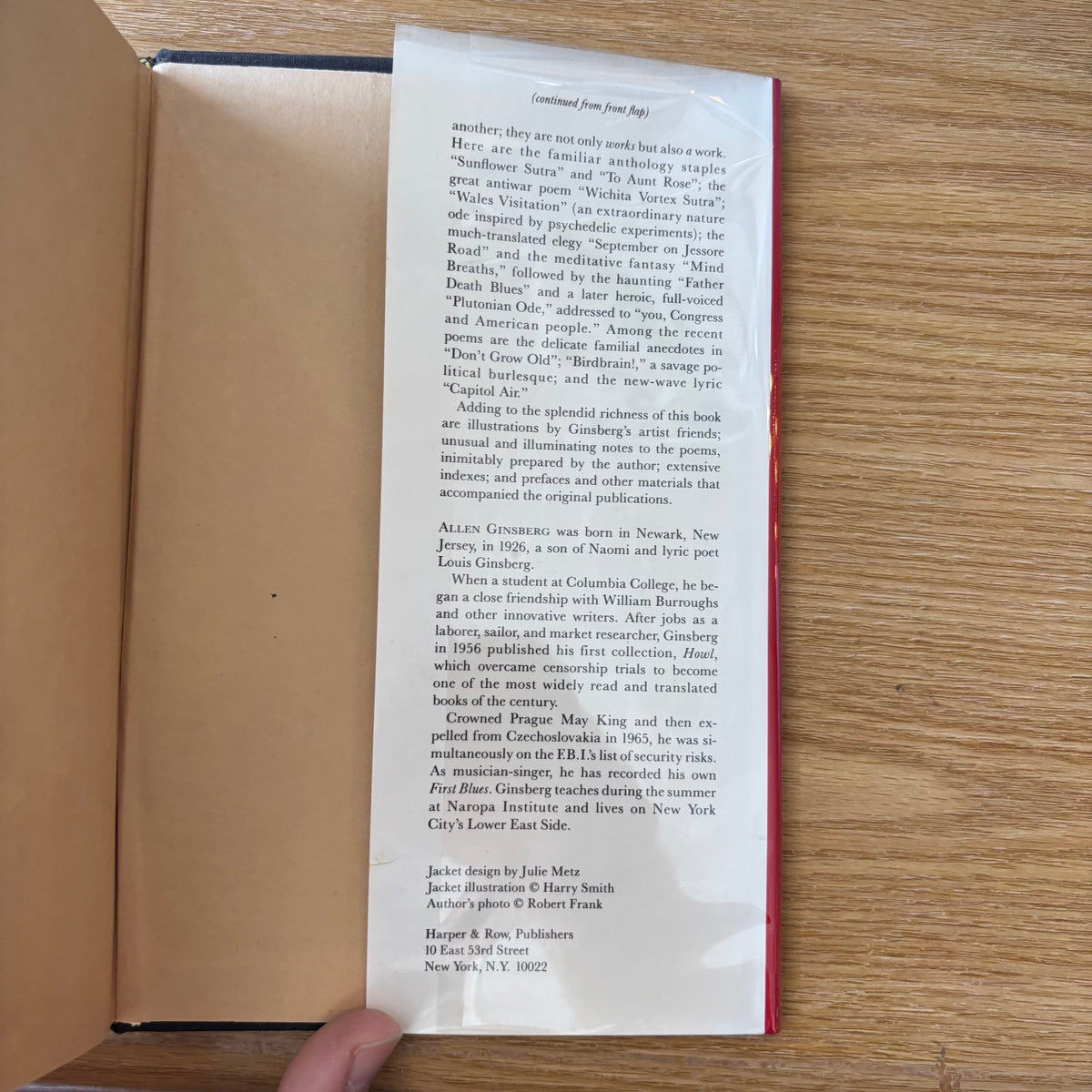 Allen Ginsberg - Collected Poems 1947-1980 - Signed First Edition
