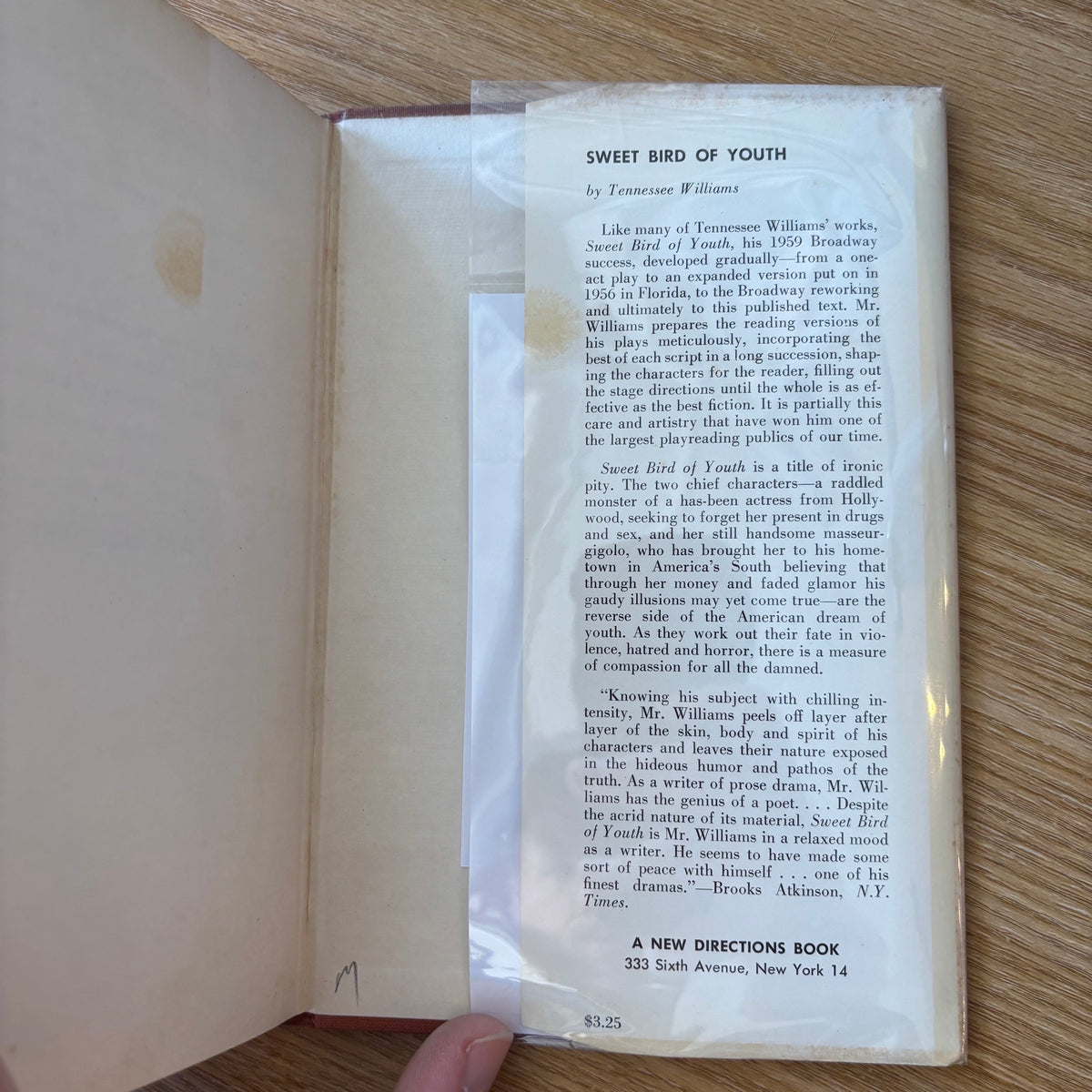 Tennessee Williams - Period of Adjustment - First Edition