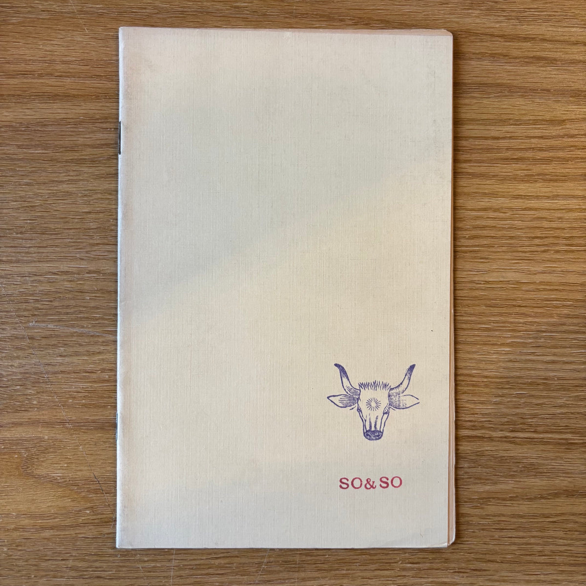 John Marron, ed. - So & So Vol. II No. 1