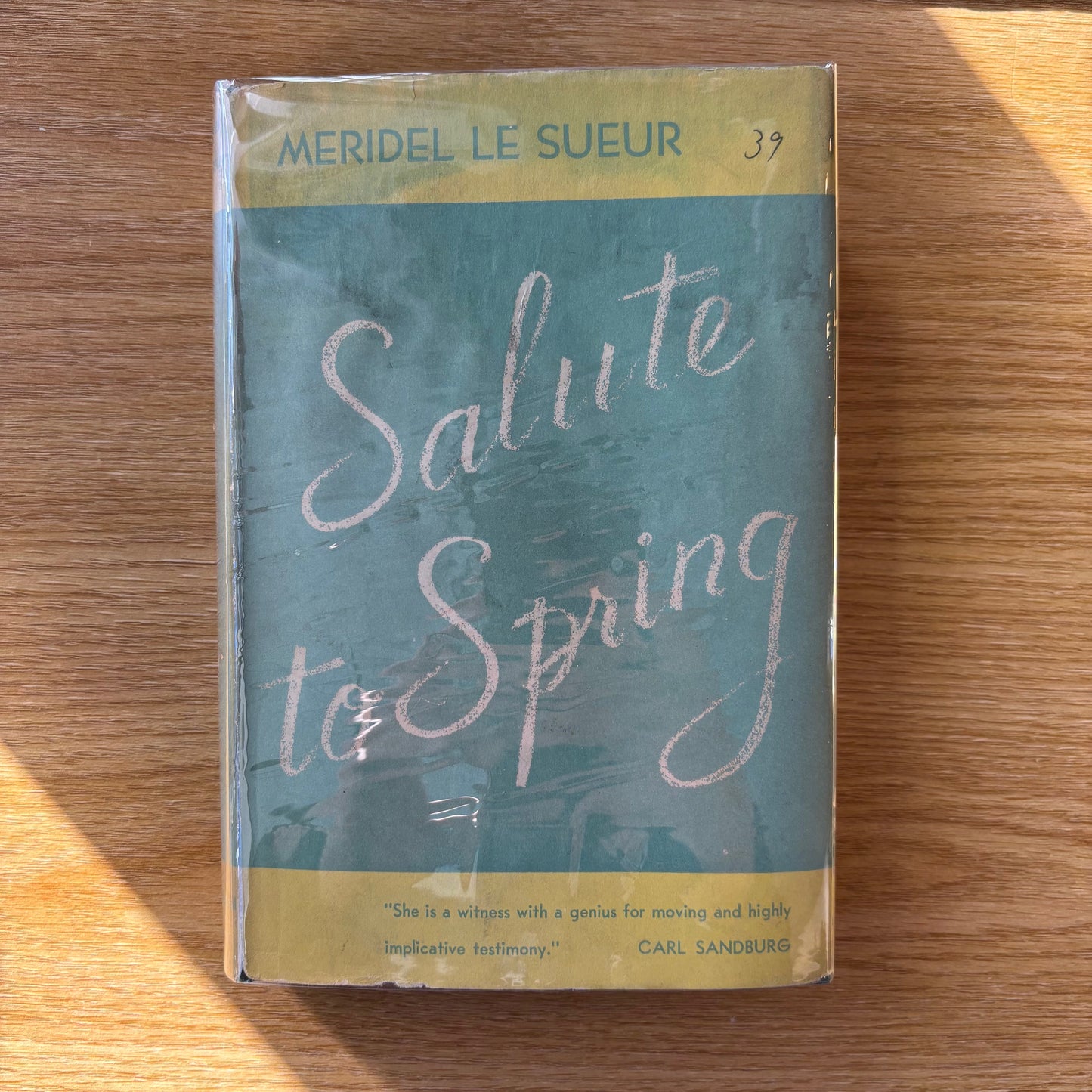 Meridel Le Sueur - Salute to Spring - Signed First Edition