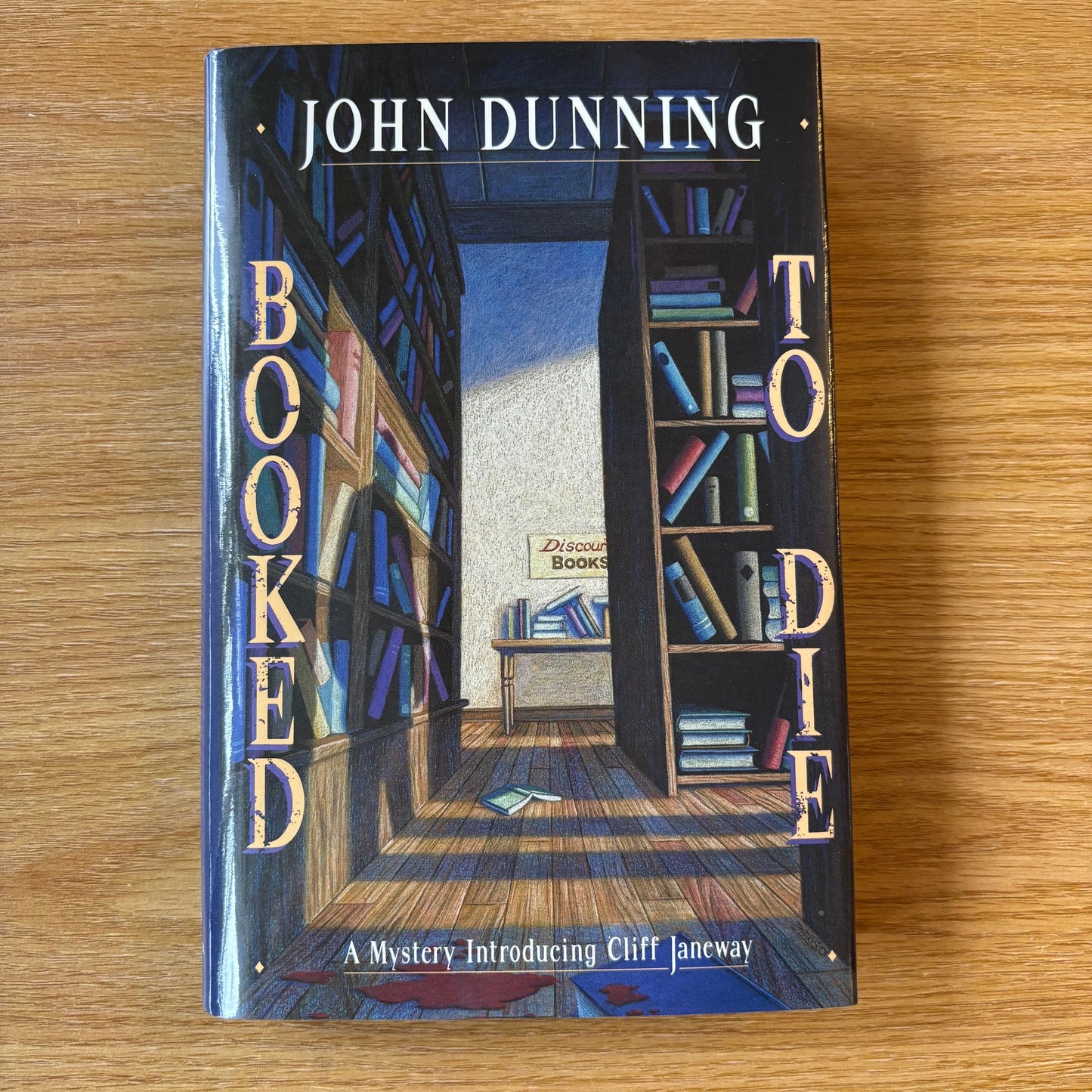John Dunning - Booked to Die - First Edition Later Printing