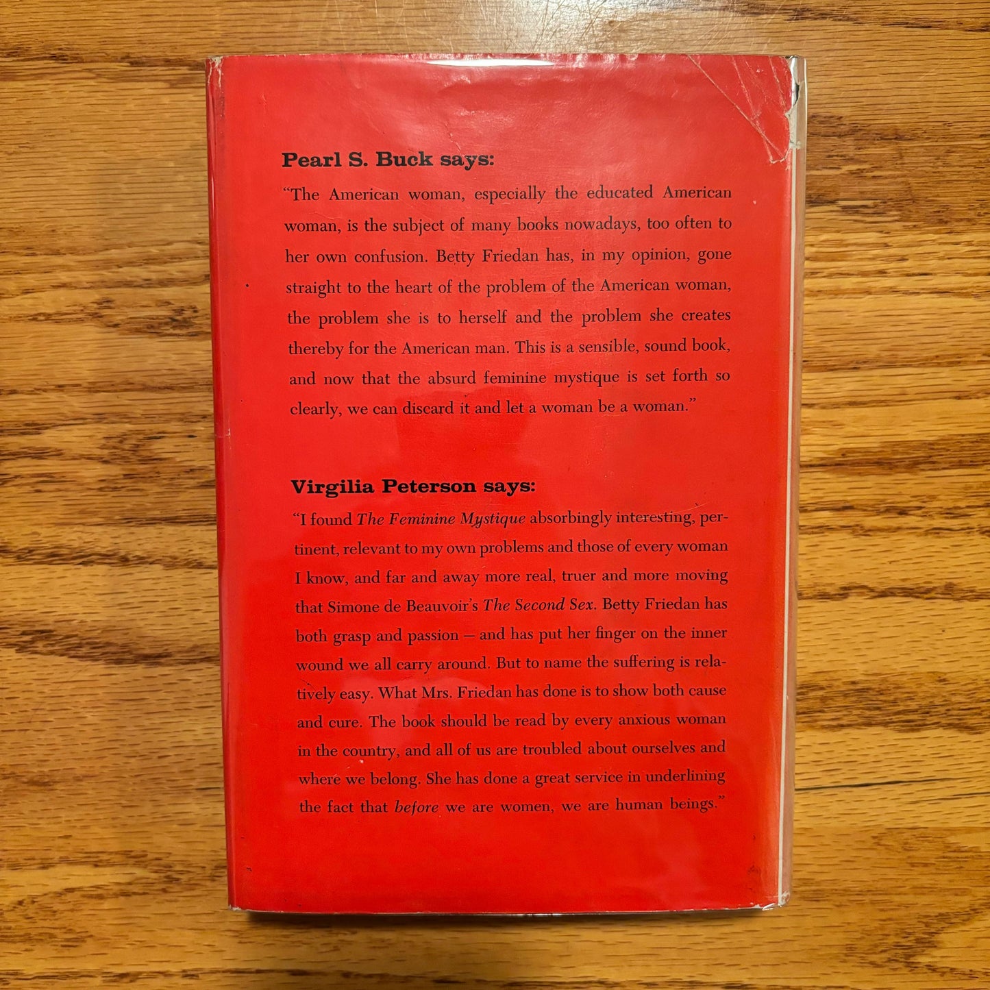 Betty Friedan - The Feminine Mystique - First Edition