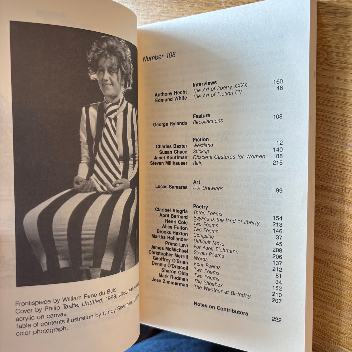 The Paris Review Vol. 30 No. 108