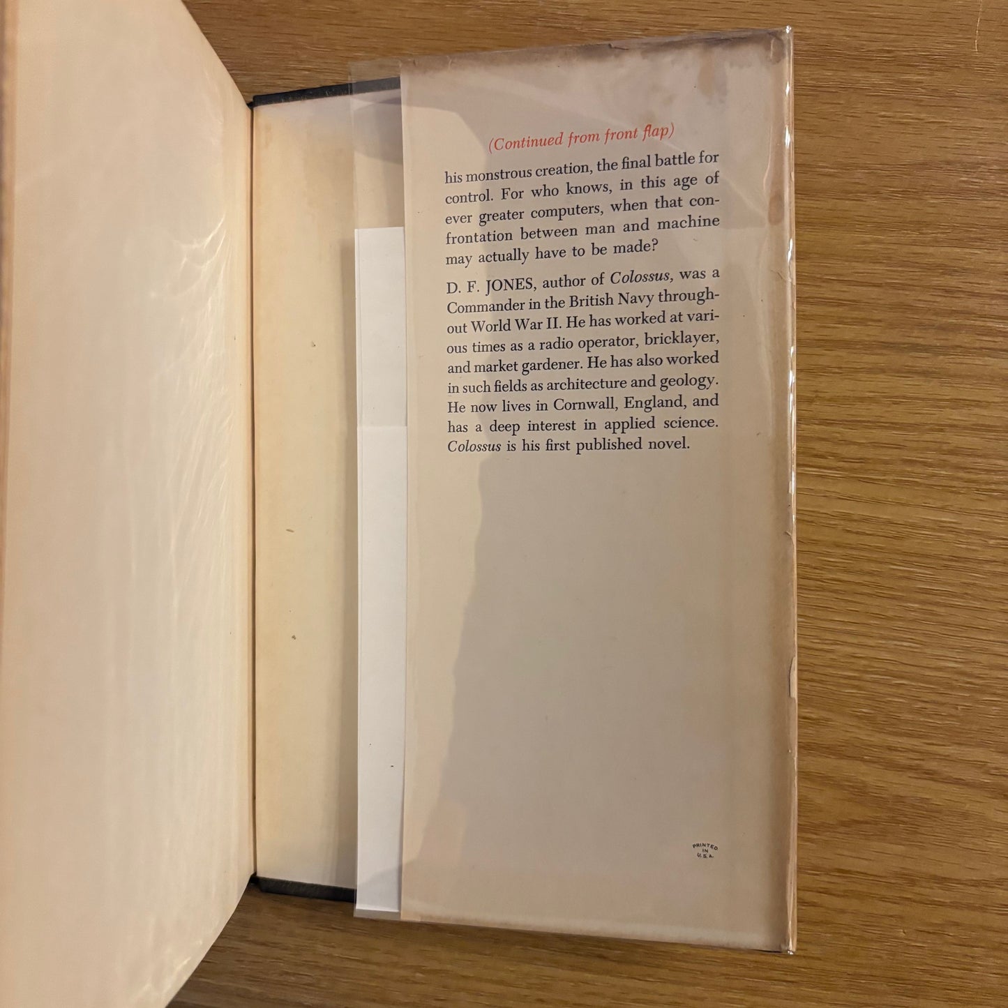 D.F. Jones - Colossus