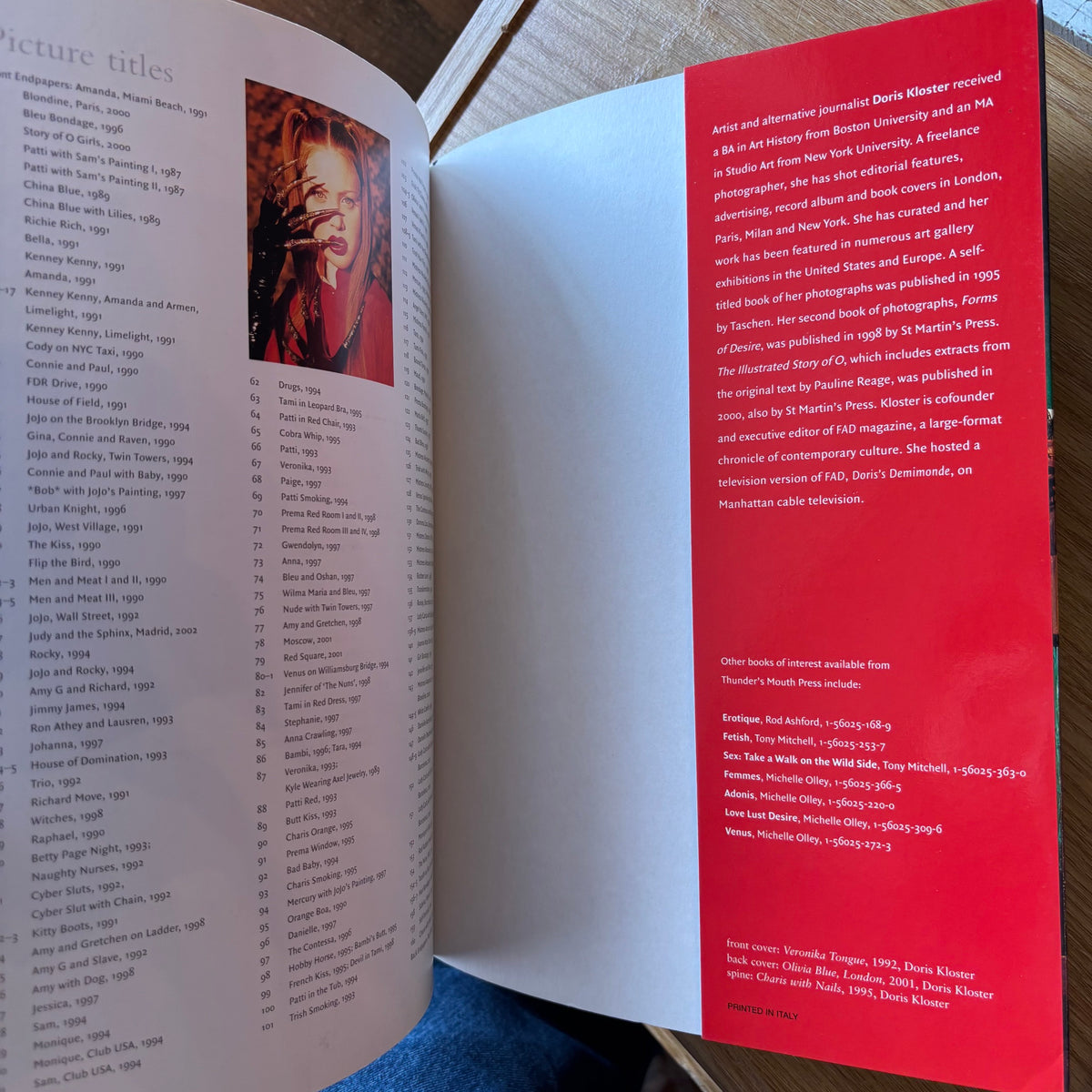 Doris Kloster - Demimonde: A Visual Exploration of Fetish - First Edition