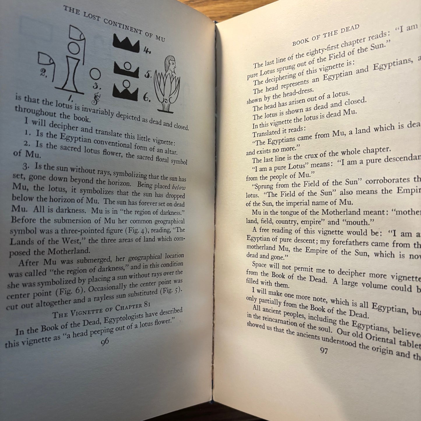 James Churchward - The Lost Continent of Mu: The Motherland of Man - Signed First Edition