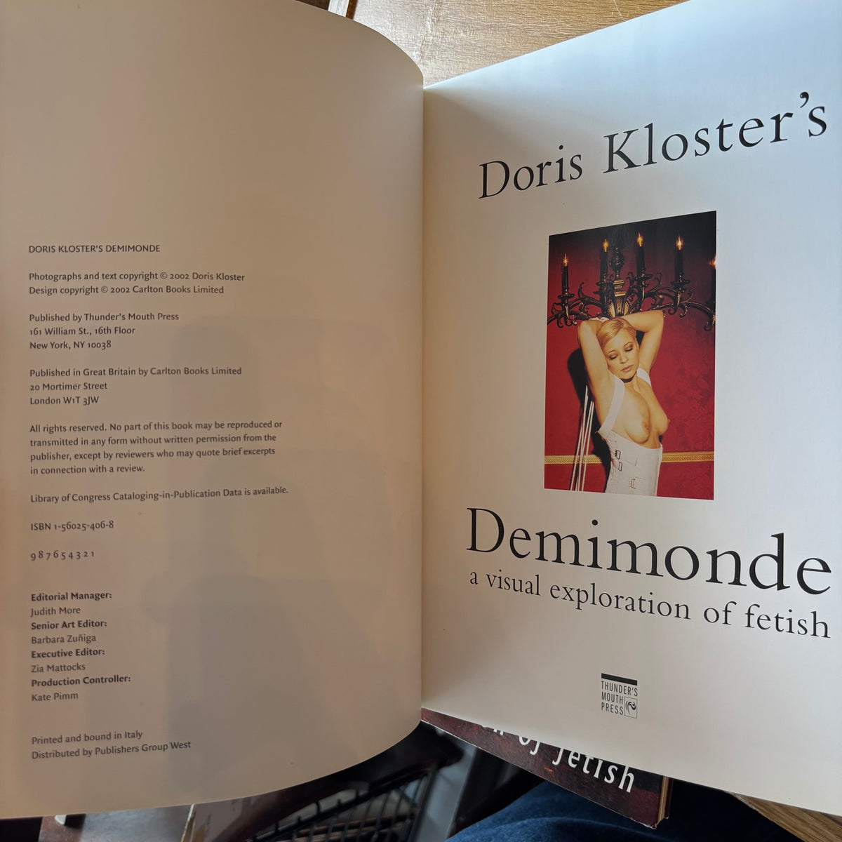 Doris Kloster - Demimonde: A Visual Exploration of Fetish - First Edition