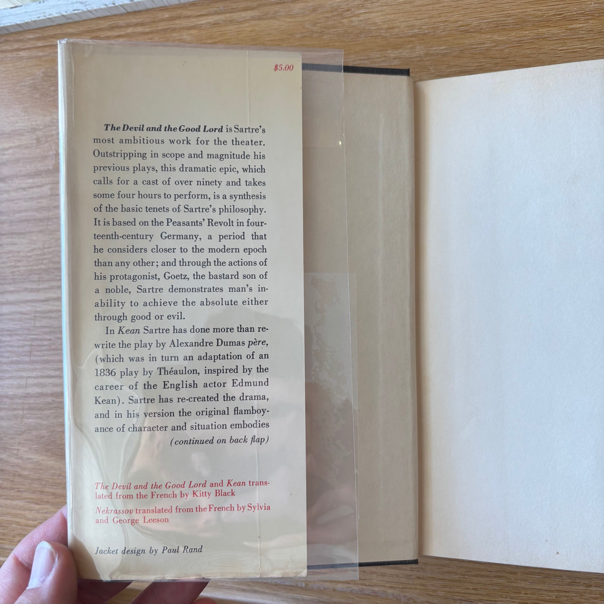Jean-Paul Sartre - The Devil and the Good Lord - First Edition