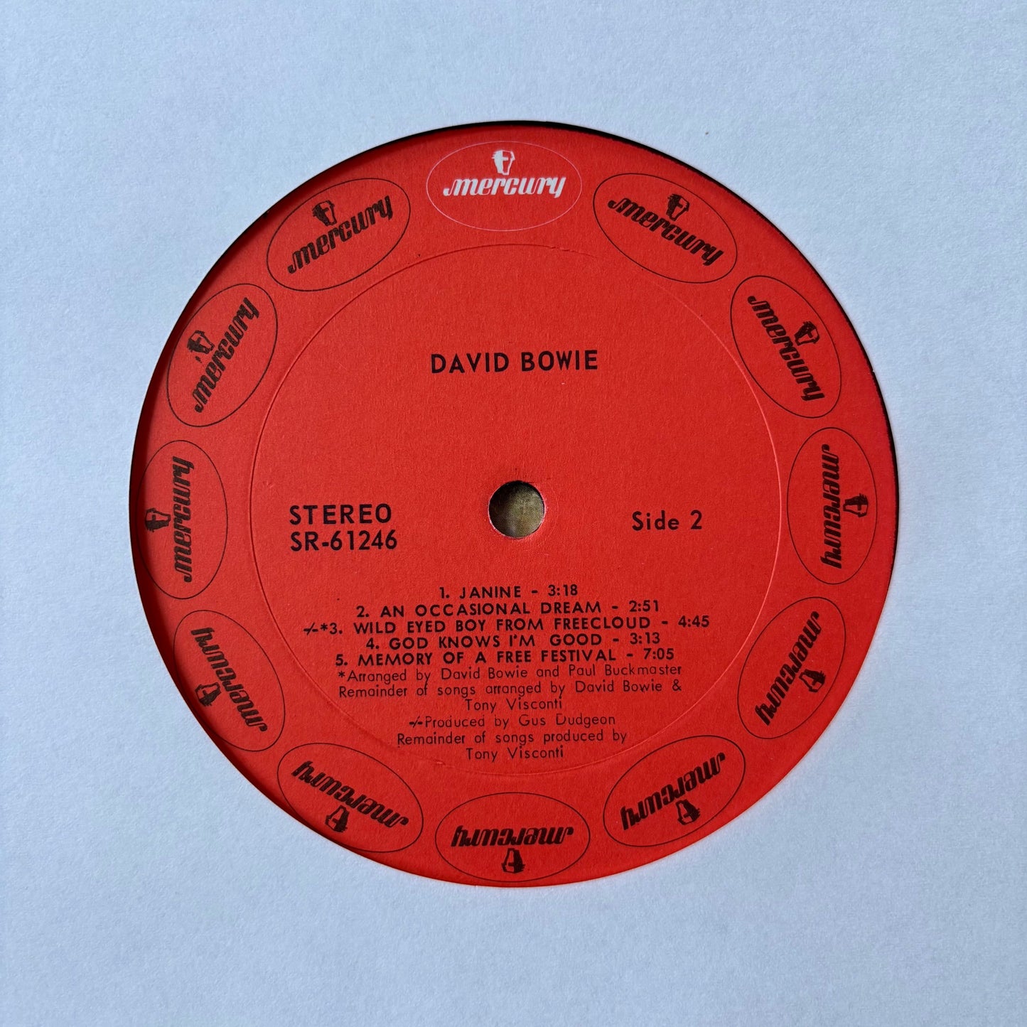 David Bowie - Man of Words / Man of Music - First Pressing