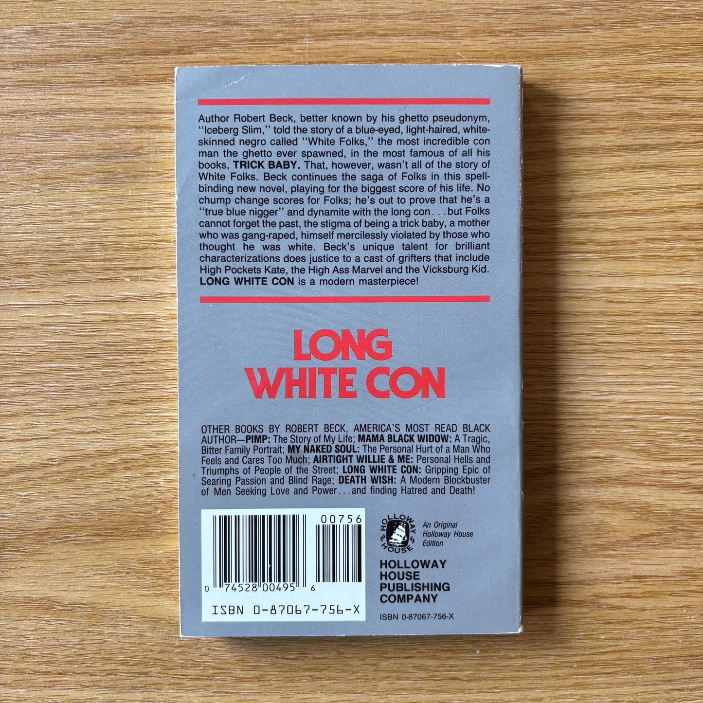 Iceberg Slim - Long White Con