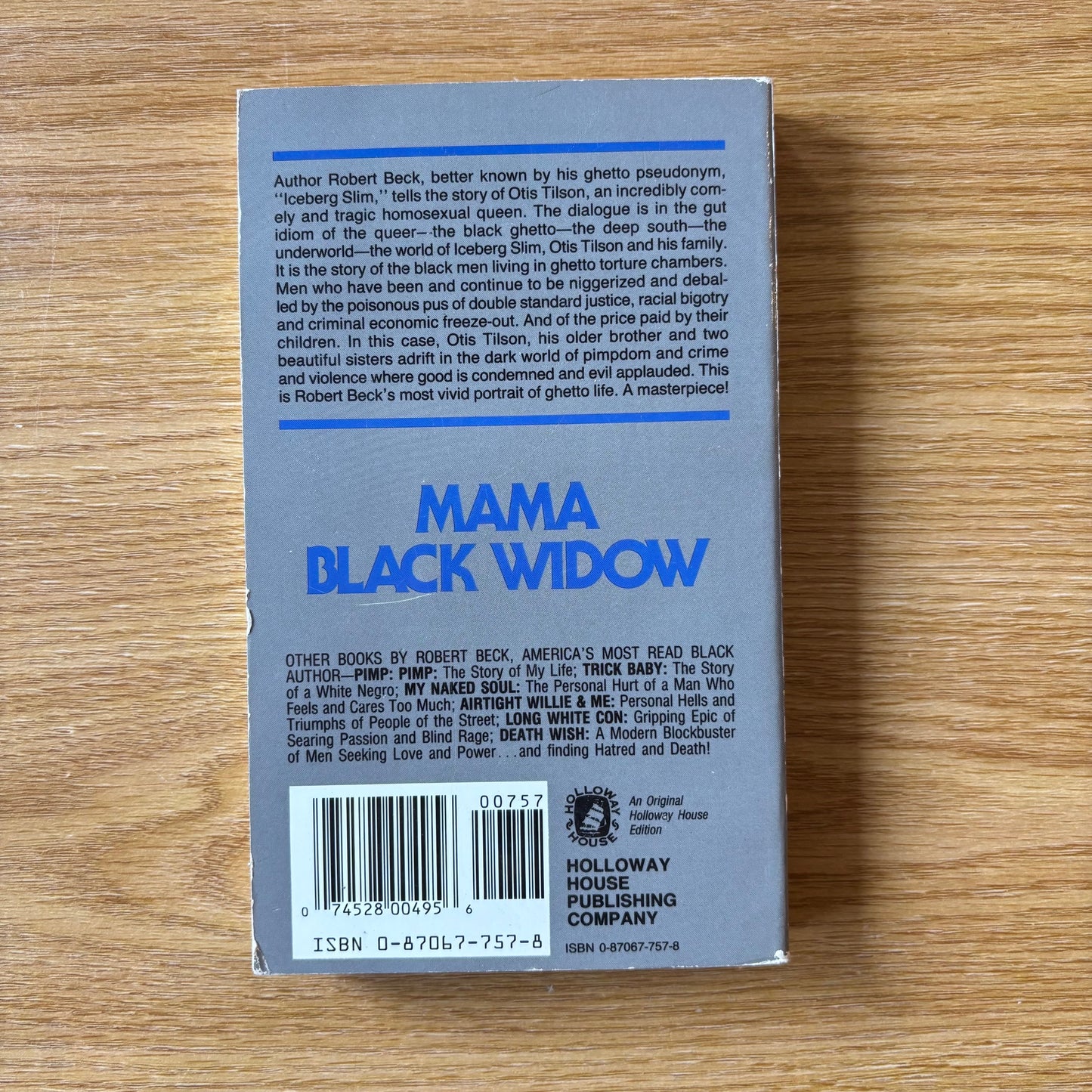 Iceberg Slim - Mama Black Widow