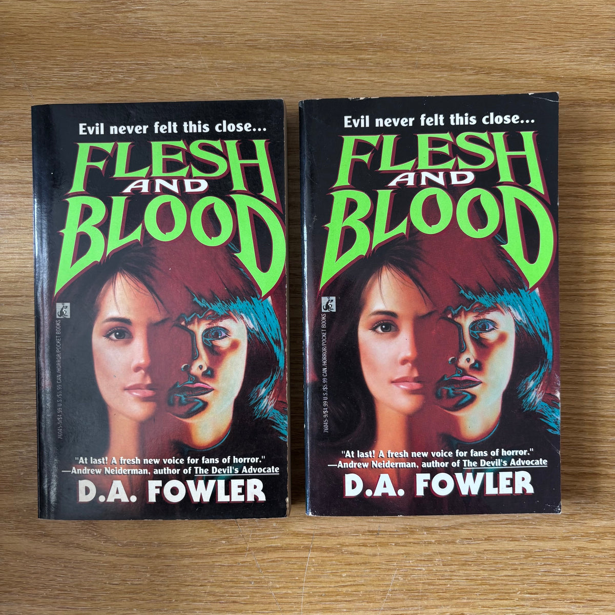 D.A. Fowler - Flesh and Blood - First Edition