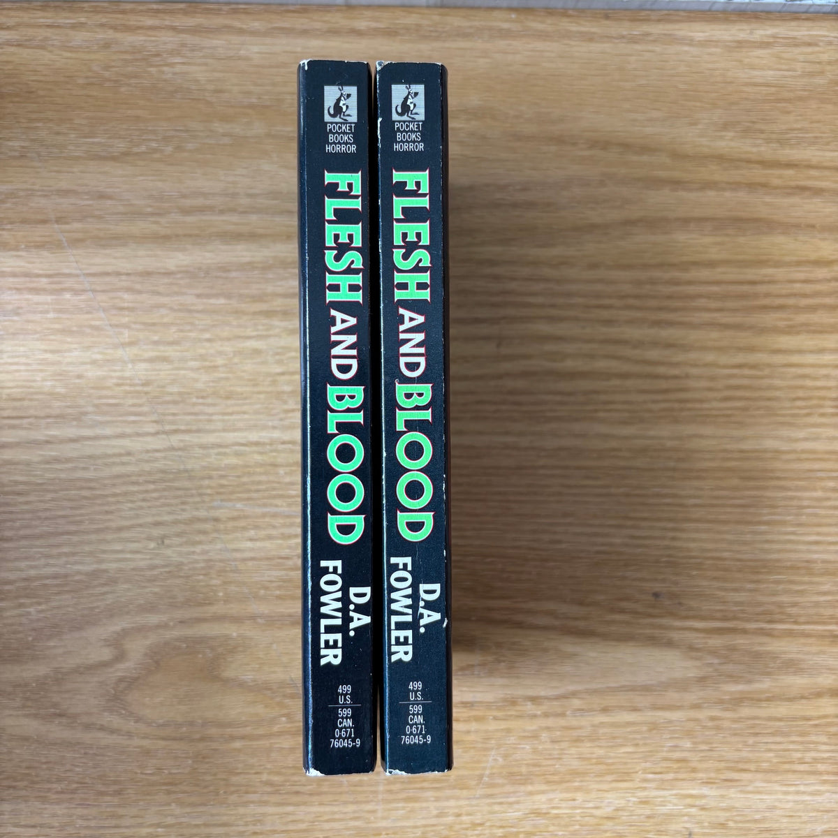 D.A. Fowler - Flesh and Blood - First Edition