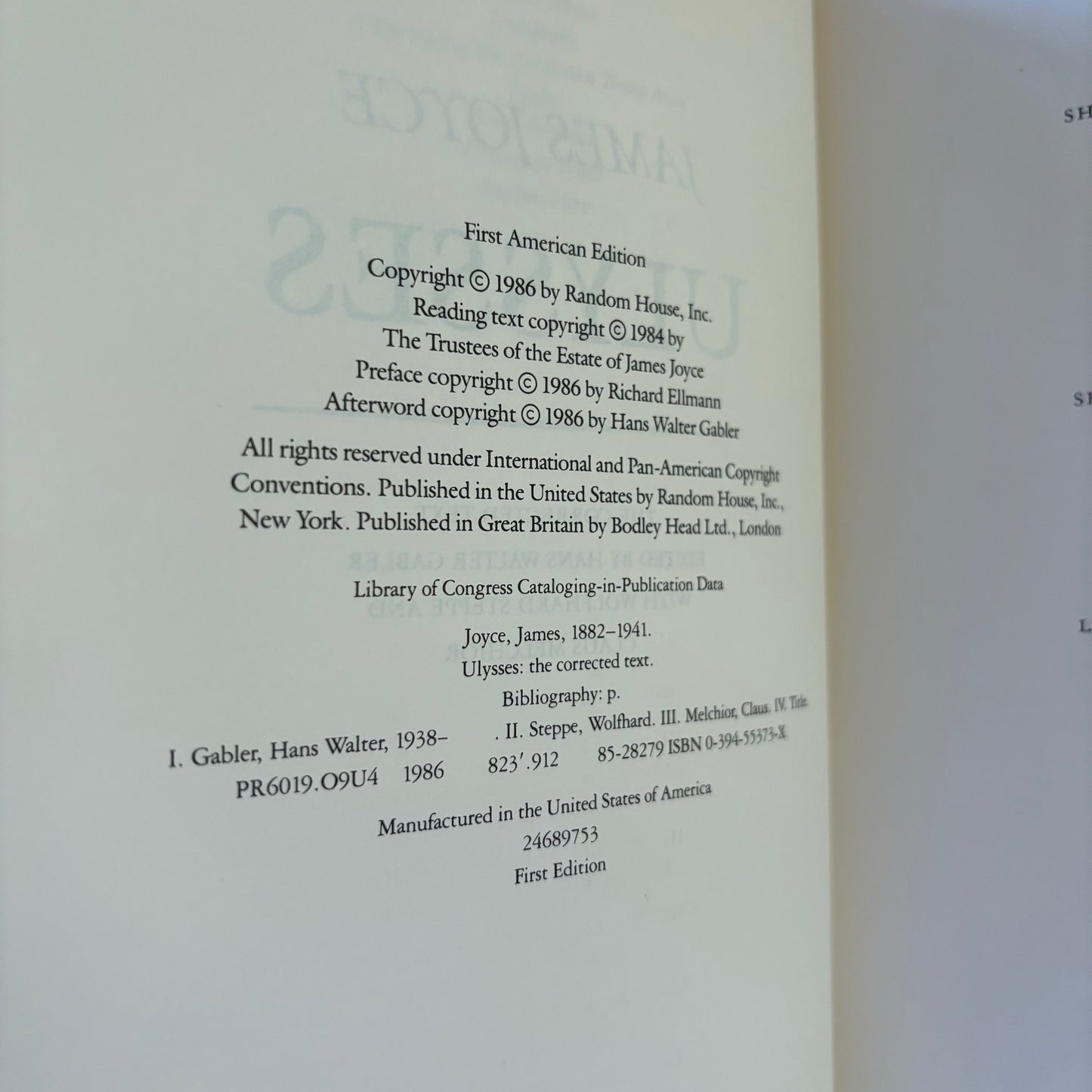 James Joyce - Ulysses: The Corrected Text